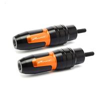 Topes Anticaida Moto Para S┐UZUKI B┐ANDIT GSF 1250 S 1250 1200250400650 GSX650F Protección Contra Caídas De Motocicleta Deslizador De Escape Deslizador De Almohadilla De Choque(Orange)