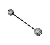 Topes Anticaida Moto Para S┐UZUKI SV650 SV 650 2017-2020 SV650X SV 650X 2019-2020 Deslizadores de eje trasero Protección de rueda de horquilla Deslizadores Moto(Titanium)