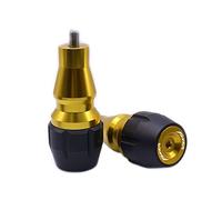 Topes Anticaida Moto Para XJ6 DIVERSION FZ1 FZ6 FZ8 F-AZER protección contra caídas protector de carenado protector de almohadilla antichoque Deslizadores Moto(Gold,A)