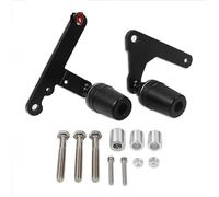 Topes Anticaida Moto Para YZF R6 2017 YZFR6 2018 2019 2020 2021 Marco de protección contra caídas para motocicleta Protector carenado deslizante almohadilla choques(Titanium)