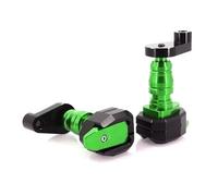 Topes Anticaida Moto Protector Contra Caídas Para KAWASAKI Para NINJA Para ZX-6R Para ZX6R Para ZX 6R 2021-2023 Marco Deslizante Carenado Protector Contra Choques Barras De Choque De Moto(VERDE)
