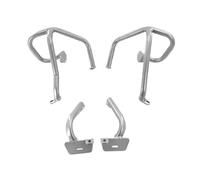 Topes Anticaída para GL1800 para GL 1800 para Goldwing 2021-2024 Barra Protección contra Choques Carretera Caja Lateral Protector Motor Motocicleta Barras Protección(Silver)