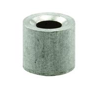 Topes de cable Prime-Line Products GD 12175 de aluminio extruido de 1/8"" (paquete de 100)