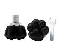 Topes de dedo para patines quad, topes de patines | 2 tapones de bloqueo de goma para patines Quad, topes de dedo del pie - Accesorios para patines, piezas de repuesto, freno de patinaje