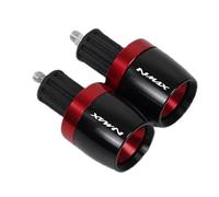 Topes De Manillar Tapones para Extremos De Manillar Motocicleta para Yamaha NMAX 155, 125, 150, (2015-2025) para Puños Aleación Equilibrada Motocicleta Puños Mano Tapón