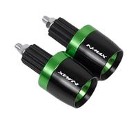 Topes De Manillar Tapones para Extremos De Manillar Motocicleta para Yamaha NMAX 155, 125, 150, (2015-2025) para Puños Aleación Equilibrada Motocicleta Puños Mano Tapón