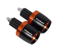 Topes De Manillar Tapones para Extremos De Manillar Motocicleta para Yamaha NMAX 155, 125, 150, (2015-2025) para Puños Aleación Equilibrada Motocicleta Puños Mano Tapón