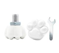 Topes de patines con ruedas, topes de dedo para patines Quad - 2 tapones de bloqueo de goma para patines Quad con llave - topes de bloque de freno ajustables, freno de patinaje sobre ruedas,