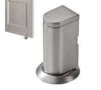 Topes De Puerta Magnéticos - Tope De Puerta Ďe Piso Mecánico, Soporte Ajustable | Cierre Đe Ṕuerta Magnético Silencioso, Acero Inoxidable Resistente | Autoadhesivo Sin Perforación, Cierre Inferior Par