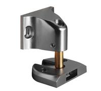 Topes de puerta no magnéticos, cierre silencioso de aleación de zinc, soporte de puerta resistente para suelo, uso interior, sala de estar, cocina, garaje, apartamento y puertas de entrada