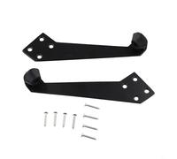 Topes de puerta superiores en acero inoxidable, limitación de 90 grados con amortiguación de goma para mayor seguridad y protección de pared