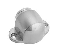 Topes de puerta, topes de puerta de latón, Tope de puerta resistente de acero inoxidable con herrajes de soporte de succión, mini tope de puerta potente con montaje de tornillo de retención