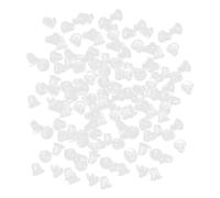 Topes para aretes: cierres para pendientes, tapones para aretes, cierres de goma transparente, tapones para aretes adecuados para asegurar tachuelas, evitar pérdidas y uso diario cómodo