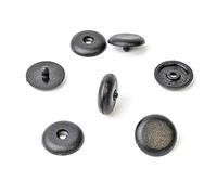 Topes para cinturón de seguridad, universales, 5 unidades, color negro