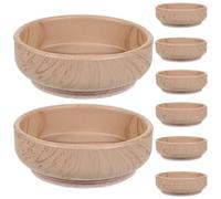 Topes para Muebles de Plástico y Fieltro 8 Piezas Antideslizantes