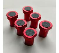 Topes para perros de carpintería, abrazaderas de banco de trabajo de aleación de aluminio de 20 mm, 12 piezas para una mayor estabilidad en el posicionamiento del panel de madera durante los procesos