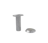 Topes Para Puertas Suelo Tope de puerta alta resistencia, soporte magnético invisible, tope oculto acero inoxidable(Style 7)