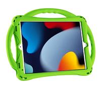 TOPESCT Funda para iPad 10.2, iPad de 9ª/8ª/7ª generación para niños, Soporte de asa Integrado, Viene con una Correa, Funda de Silicona a Prueba de Golpes para iPad de 10.2 Pulgadas 2021 (Verde)