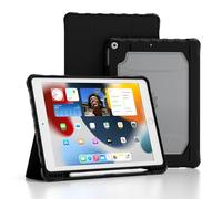 TOPESCT Funda para iPad 9/8/7 de 10.2 Pulgadas (versión 2021/2020/2019, 9ª/8ª/7ª generación), Encendido y Apagado automático, Fuerte Cubierta magnética a Prueba de Golpes con Carcasa Trasera