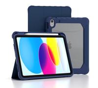TOPESCT Funda para iPad (A16) de 11ª generación de 11 Pulgadas 2025/iPad de 10.9 Pulgadas 2022, Encendido y Apagado automático, Cubierta magnética Fuerte a Prueba de Golpes con Carcasa Trasera