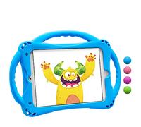 TopEsct Funda para iPad Mini Niños Shock Proof Material Silicona Lightweight Kids Protector Cover Case con Manija para Apple iPad Mini5 / Mini4 / Mini3 / Mini2 / Mini1 7.9 Pulgadas Tableta (Azul)