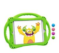 TopEsct Funda para iPad Mini Niños Shock Proof Material Silicona Lightweight Kids Protector Cover Case con Manija para Apple iPad Mini 5/Mini4/Mini3 / Mini2 / Mini1 (iPad Mini, Verde)