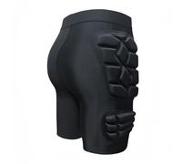 Topeter Pantalones cortos de portero, protectores acolchados para portero, pantalones cortos de compresión deslizantes, Negro -, Medium