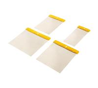 Topex 18B436 - Juego de 4 espátulas japonesas (50-120 mm, acero inoxidable)