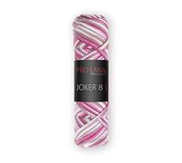 Topflappengarn Joker 8 Color 537 - Ovillo de lana (50 g), color rosa