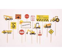 Topfun - Lote de 15 adornos para cupcakes