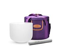 topfundperfect Pitch una nota esmerilado para el chakra del Tercer Ojo de Cristal de cuarzo cuenco tibetano (8)