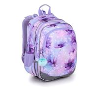 TOPGAL ELLY Mochila escolar a partir de la primera clase (aprox. 115 cm), ergonómica y ligera, impermeable, con elementos reflectantes, mochila escolar de 26 L con correa para el pecho y acolchado en