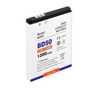 TOPGOBAT Batería BD50 de alta capacidad para Motorola BD50, SNN5796, SNN5796A, EM25, EM325, F3, F3C