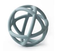 TOPGOMES Baby Teether Ball Toy BPA Free Silicone Soft Ball Easy to Ho