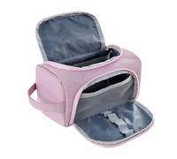 TopHomer Estuche de tela Oxford, estuche multifuncional para lápices, organizador de gran capacidad para escuela, oficina, viajes, Pink, Organizador de embalaje