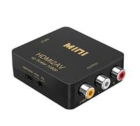 TopHomer HDMI a RCA 1080P HDMI a AV Converter... HDMI a 3RCA CVBS Composite Video Audio Adapter para Laptop... HDTV... PC... Xbox... Stick... Roku 1PCS