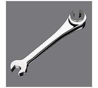 TopHomer Llave de carraca de tubo de 14 mm con doble extremo abierto y tuerca de estriado. Llave de carraca de cabeza fija de acero al cromo vanadio