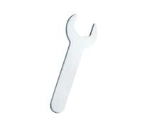 TopHomer Llave inglesa de extremo abierto de 30 mm, grosor de extremo abierto superfina, 2,3 mm, llave de botella de gas para fijación de espacio estrecho, montaje de reparación de fontanería,