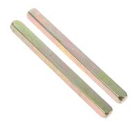 TopHomer Manija de ventana UPVC y manija de puerta Barra de husillo lisa de 8 mm x 90 mm Barra de husillo de acero sólido de repuesto Barra cuadrada para manijas de puertas y perillas de cerradura