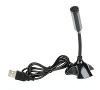 TopHomer Micrófono de computadora, USB Plug & Play, micrófono de estudio para laptop, PS4, podcast, conferencia, juegos, transmisión (negro)