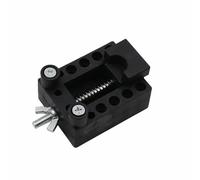 TopHomer Mini herramienta de desmontaje para la parte trasera del reloj, soporte de plástico para reloj, herramienta de reparación ajustable para reparar y desmontar relojes, Negro , talla única