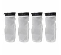 TopHomer Paquete de 4 calcetines de filtro de anillo de 350 μm, bolsa de filtro de acuario de 3.94 pulgadas para mejorar la calidad del agua en el sumidero y el tanque de agua salada