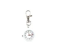 TopHomer Reloj Fob, Reloj de Enfermera, Llavero de Cuarzo, Relojes Colgantes de Enfermera, Relojes Colgantes, Reloj de Bolsillo de Regalo para Mujeres Enfermeras doctoras para Mujeres, Blanco