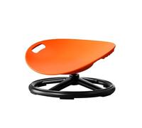 TopHomer Silla de equilibrio giratoria para niños, asiento giratorio sensorial de 360° para autismo y TDAH, alivio del mareo por movimiento, con asas de seguridad y base estable, silla de actividades