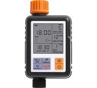 TopHomer Temporizador de agua de pantalla grande para jardín, grifo de jardín, manguera de computadora, temporizador de riego, controlador impermeable para un fácil riego automático
