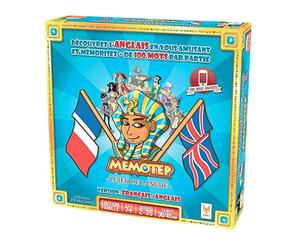 Topi Games | MEMOTEP - Francés/Inglés | Juego de Mesa Educativo | Aprendizaje Lengua Francés Inglés | 2 a 35 Jugadores | 30 a 45 Min | Vocabulario y Expresión | Idea Regalo Desde 7 Años | VF