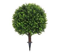 Topiario de boj, resistente a la intemperie, árboles artificiales para exteriores, topiario sintético, para jardín, patio, porche, césped, camino, entrada, pasarela, paisaje, decoración del hogar