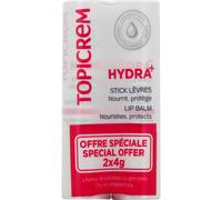 Topicrem Pack Dúo Hydr Bálsamo Labial 2x4g
