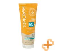 TOPICREM PROTECTOR Solar Hidratante Protector Impermeable Loción SPF 50+ 200 Ml