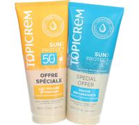 Topicrem Sun Protect Set Loción Solar Spf50+ 200ml + Ducha 200ml